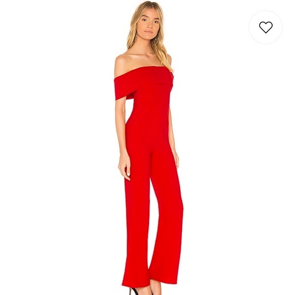 by the way. (Revolve) Red Jumpsuit - Picture 2 of 8